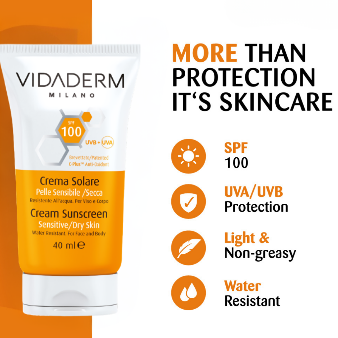 VIDADERM SPF 100 Cream Sunscreen