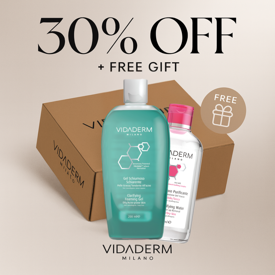 Vidaderm Clarifying Foaming Gel | Oil-Control Cleanser for Acne-Prone Skin