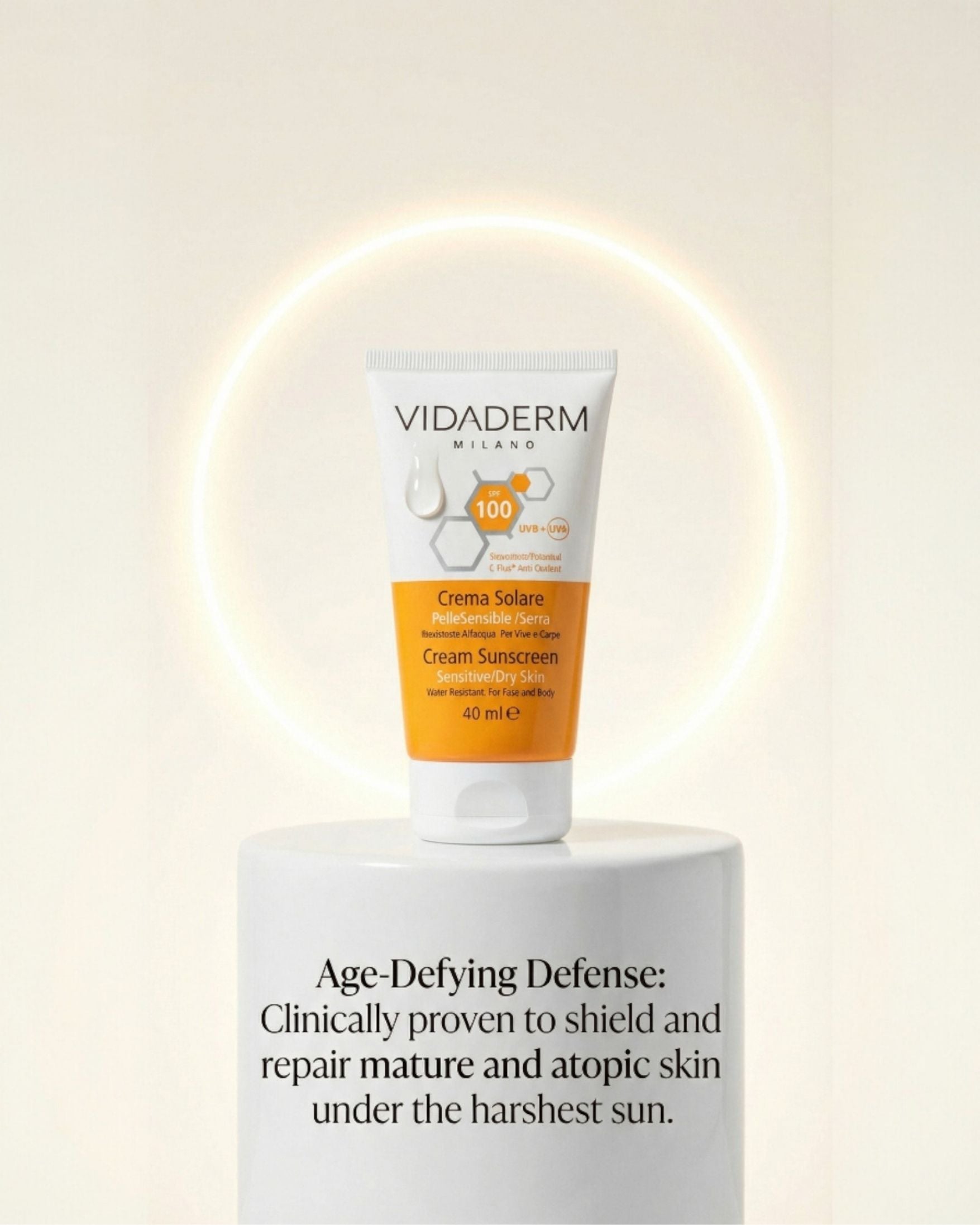 VIDADERM SPF 100 Cream Sunscreen