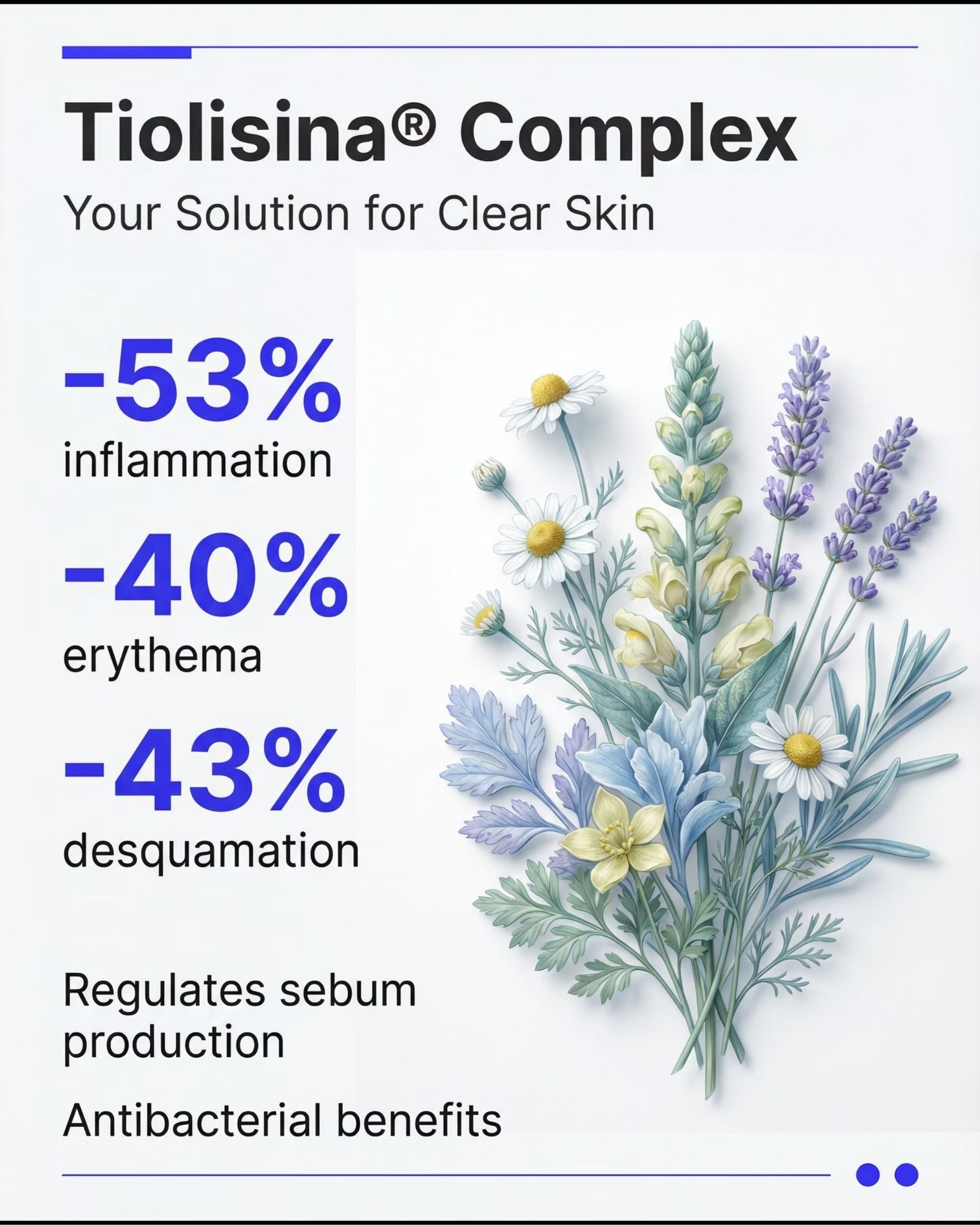 Vidaderm Anti-Sebo Treatment Cream | Reduce Oil by 34% in 14 Days