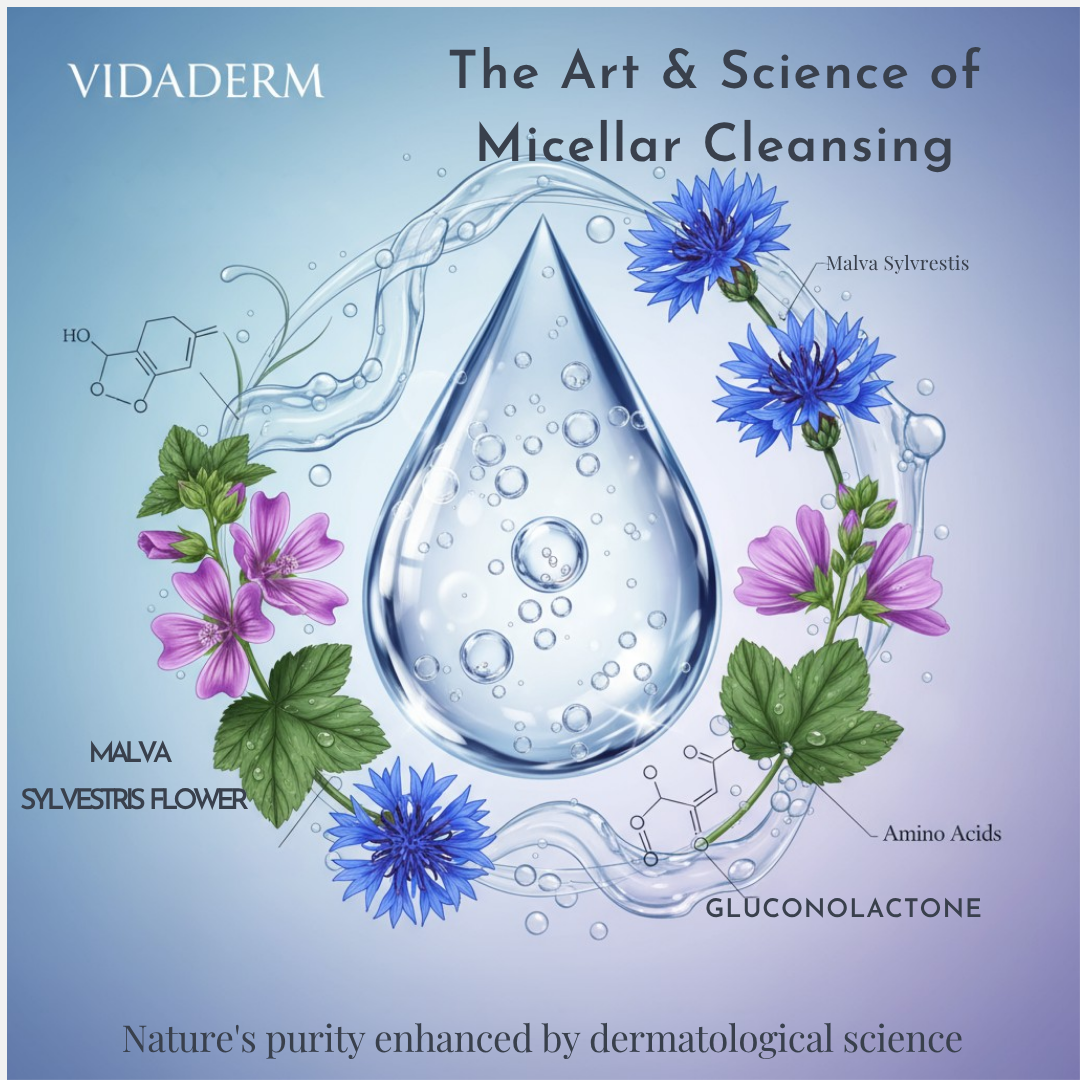 VIDADERM ماء ميسيلار للبشرة الدهنية والمختلطة