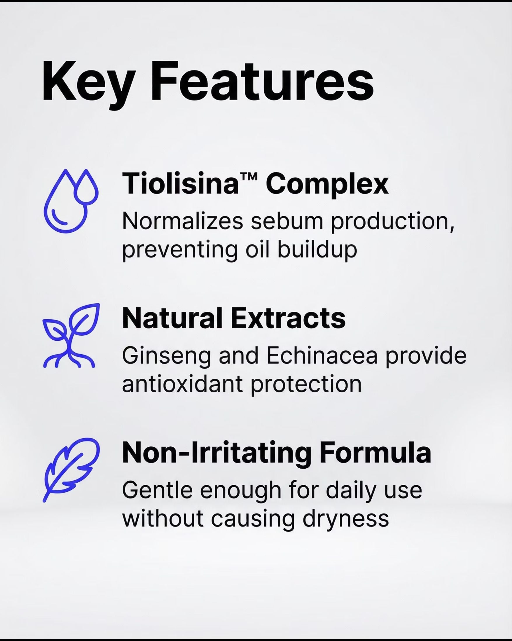 Vidaderm Clarifying Foaming Gel | Oil-Control Cleanser for Acne-Prone Skin