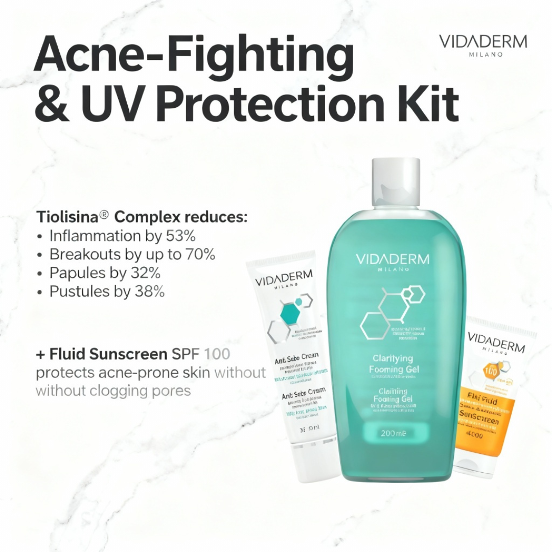 Acne-Fighting & UV Protection Kit