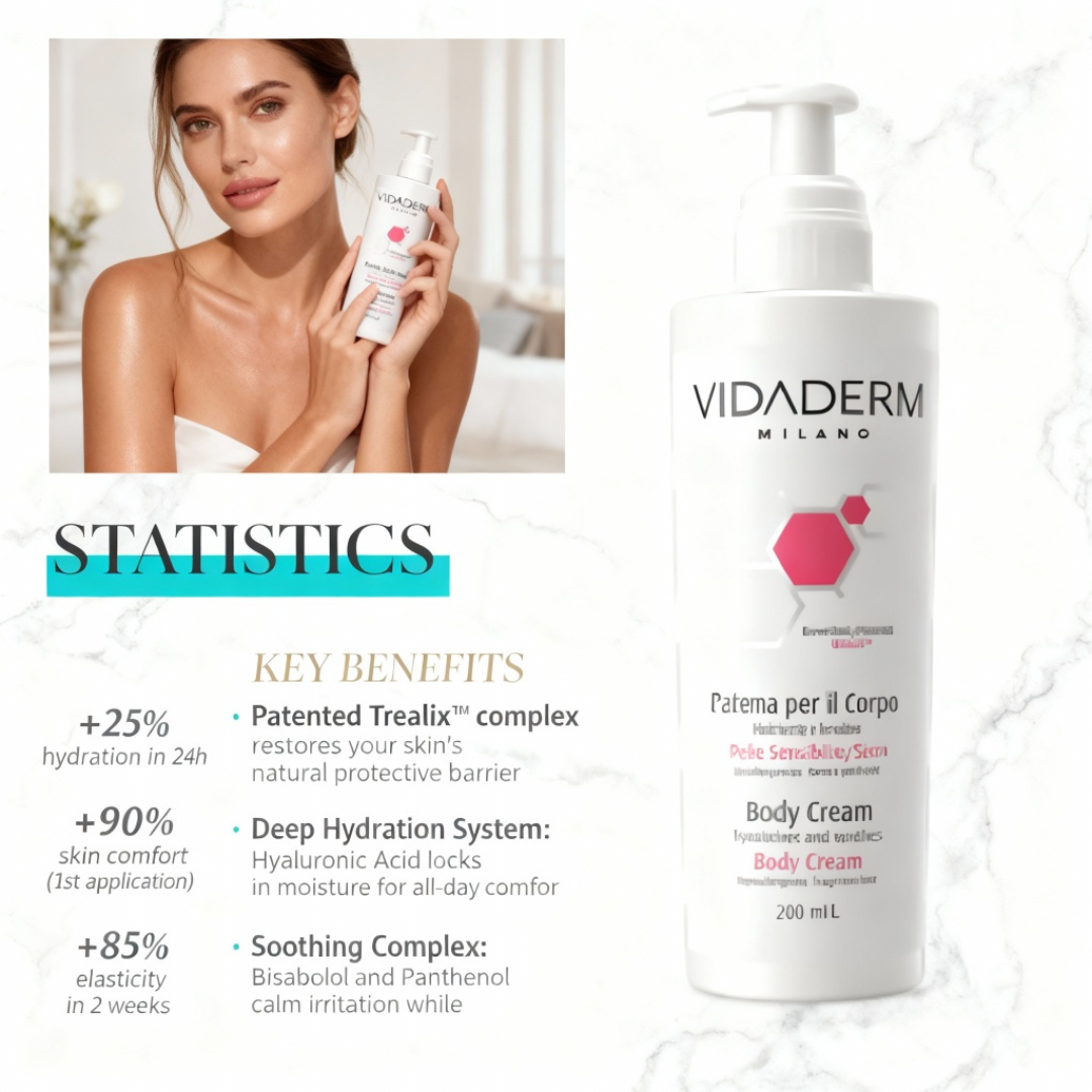 VIDADERM Ultra Soothing Body Cream