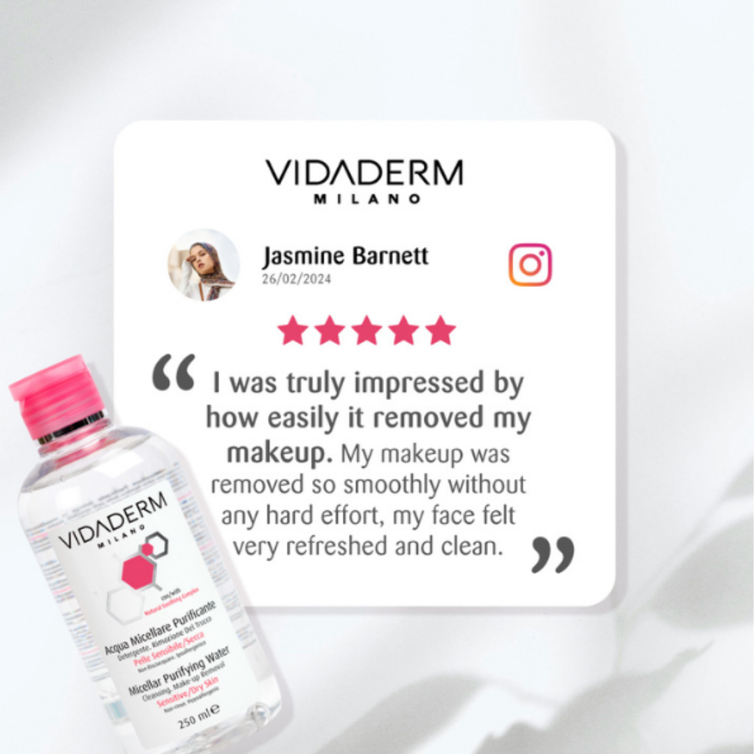 VIDADERM Micellar Water: Sensitive Skin