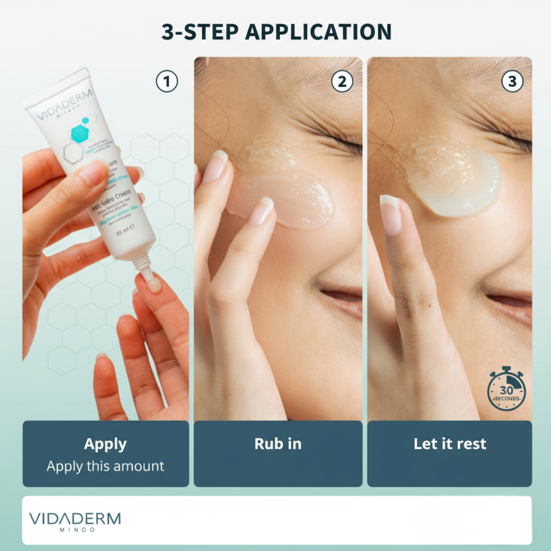 Vidaderm Anti-Sebo Treatment Cream | Reduce Oil by 34% in 14 Days