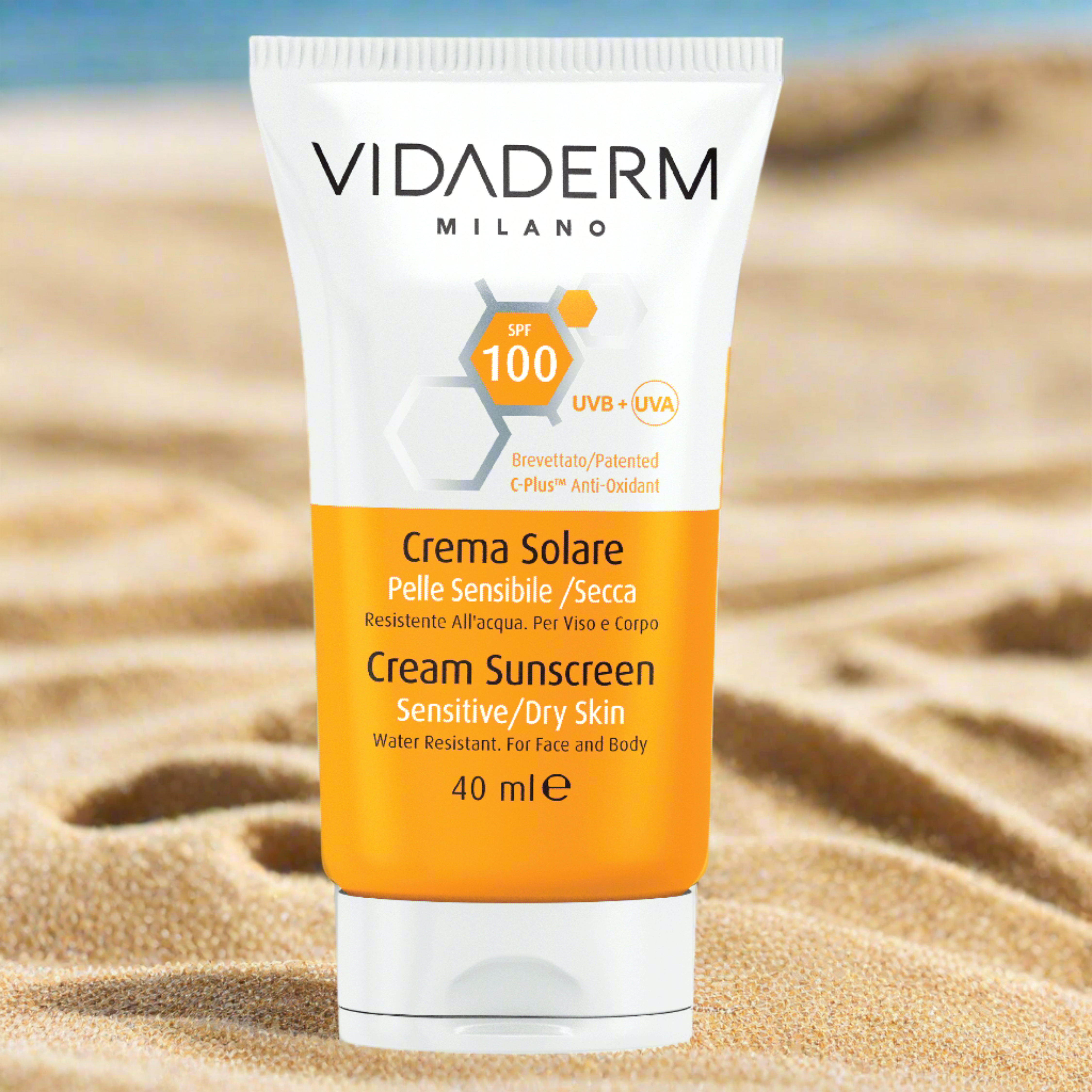 VIDADERM كريم واقي شمس مع حماية 100 اس بي اف 
