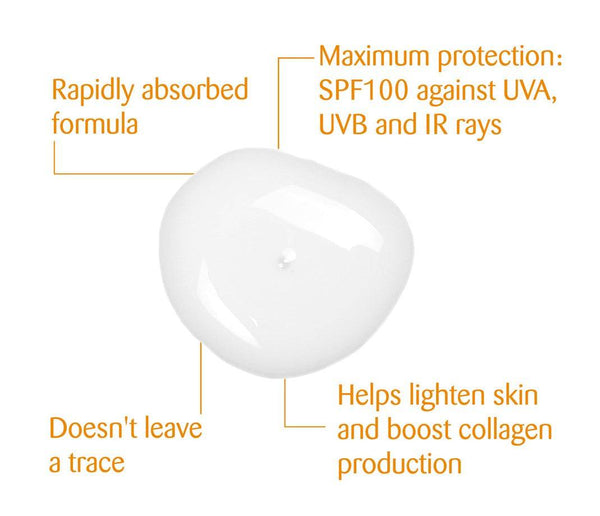 SPF 100 Fluid Sunscreen - Face & Body (40ml)